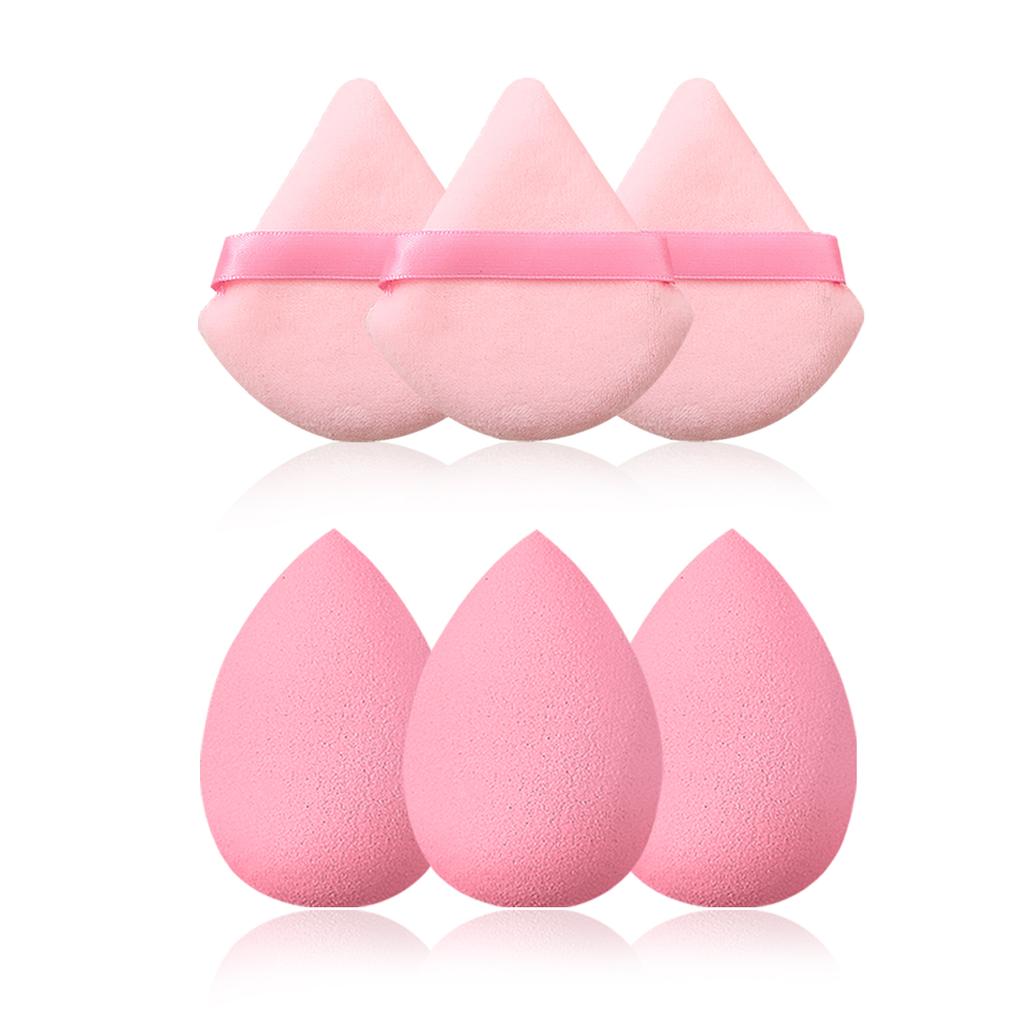 10PCS Super Affordable Makeup Brush Set, 1PCS Travel Makeup Bag, 6PCS Super Soft Makeup Sponge, Powder Puff and Beauty Egg