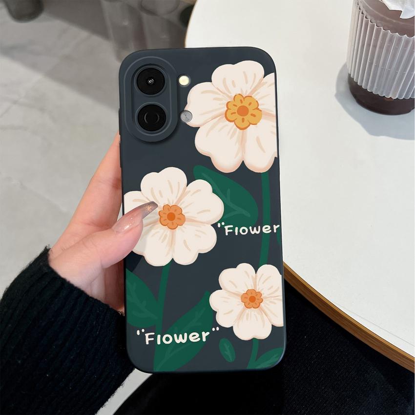 Красивый задний чехол для Tecno Spark Go 3 2 1S Pova 7 Ultra Pro Spark 40 40C 30 Чехлы для телефона Милый Авокадо Красивые Цветы Чехол Мягкий Силикон Противоскользящий Чехол