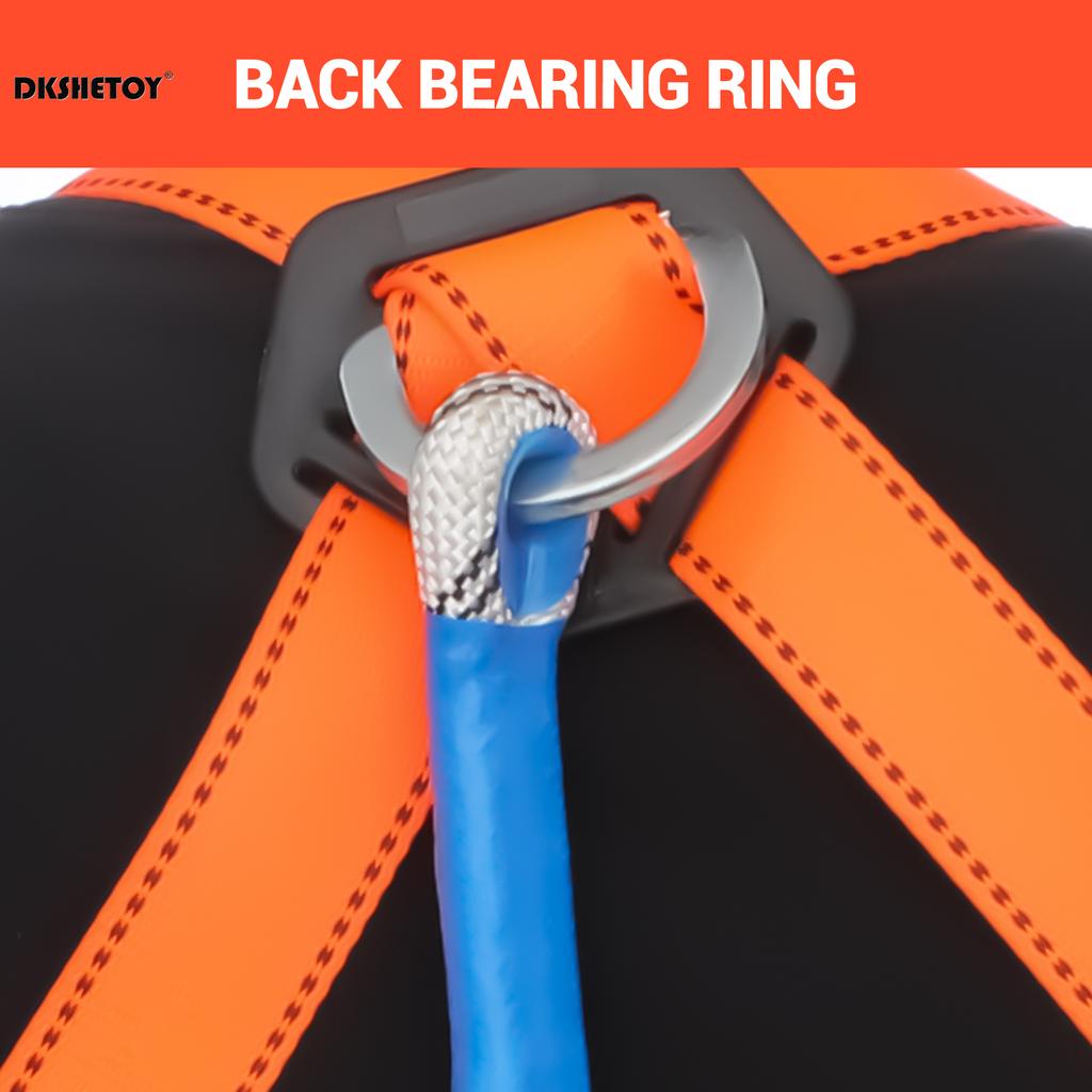 Страховочная привязь 2200 кг с крюком Защита от падения Прочный материал из полиэфирного волокна для установки кондиционеров