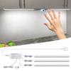 AC220V LED Cabinet Kitchen Light Hand Sweep Sensor Bar Lamp High Brightness Backlight LED Light Tube For Home Closet Decor