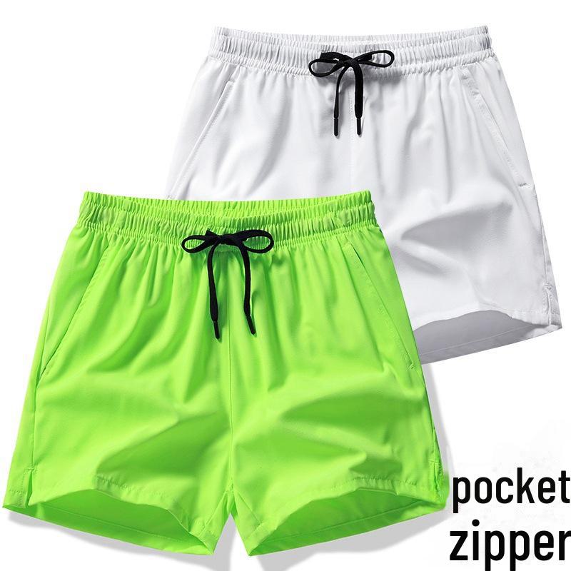 Спортивные шорты унисекс из быстросохнущего ледяного шелка для фитнеса и марафона