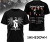 Shinedown Тур 2026 Футболка Унисекс Футболка