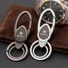 XMDSF1 High Quality Metal Car Keychain Auto Logo Key Holder Keyring For Alfa Romeo 147 159 166 156 4C Spider Giulia Giulietta Tonale GT