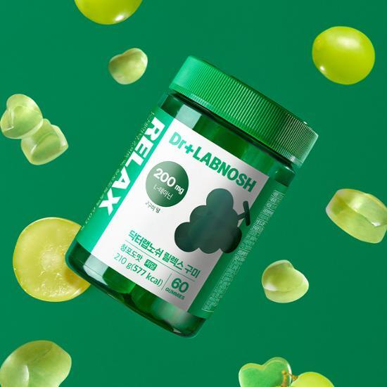 Доктор. Lab Nosh Relax жевательные конфеты (Теанин) 60 таблеток (стоит 4 недели)