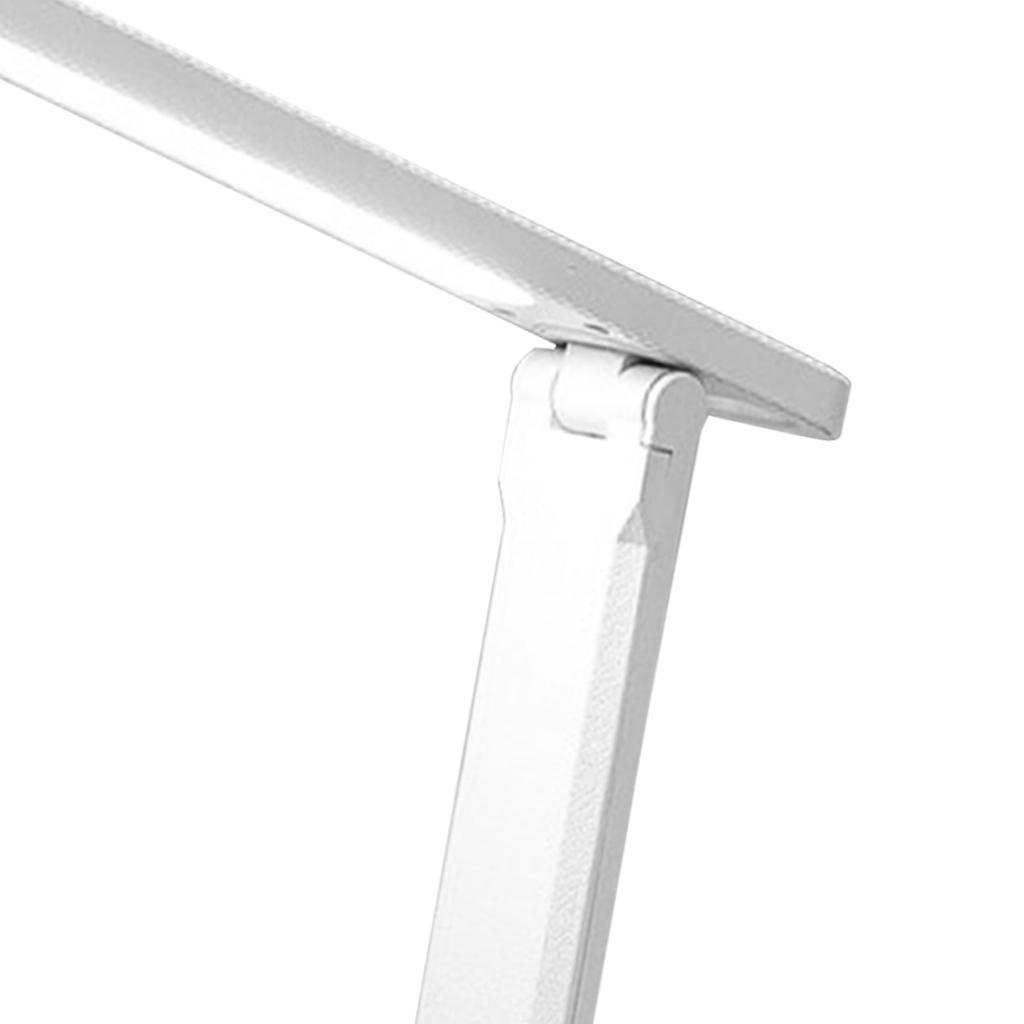 LED Desk Lamp USB Powered Gentle Lighting Eye Friendly Foldable LED Touch Reading Light for Student