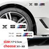 3D ABS For BMW M Logo X1 X2 X3 X4 X5 X6 X7 E84 E83 F39 F48 G01 Car Letter Rear Trunk Bumper Emblem Sticker Decal Badge Styling