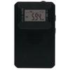 STAYER Rechargeable Pocket Radio with Wide FM Series AM/FM Compatible, S-BPRD (Black)
