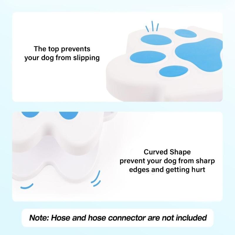 Dog Paws Activated Sprinkler Water Fountain For Outdoor Cooling Play Pet Drinking Water Dispenser Sprinkler Toy