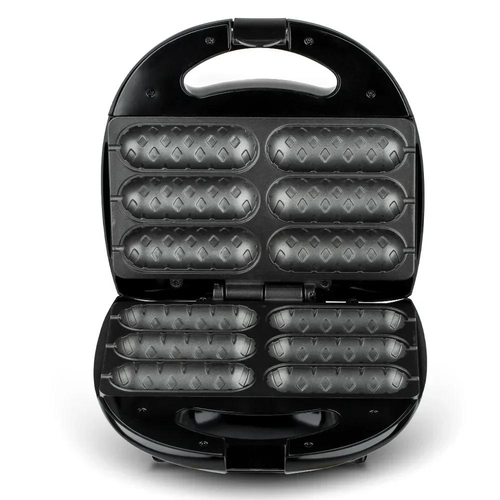 Аппарат для приготовления хот-догов 1 шт. Приготовление жареных сосисок, сосисок, завтраков, выпечки, жарки, нагрева, домашняя небольшая мини-бытовая техника для приготовления пищи