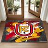 Union Berlin FC Design Crystal Velvet Rug Soft Decorative Mat for Bedroom Entrance