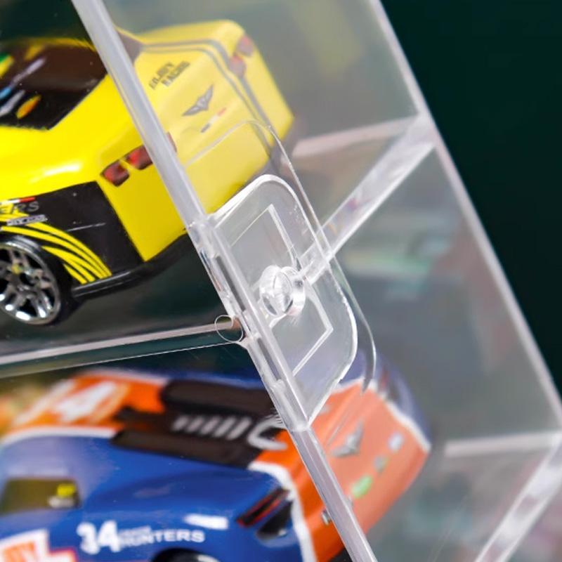 1Pc Dustproof Acrylic Hotwheels Car Model Toy 1:64 Display Box Cabinet Rack