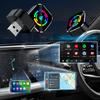 Проводной к беспроводной Carplay и Android Auto Smart Mini адаптер USB голосовое управление для OEM проводной Carplay Android Auto Car