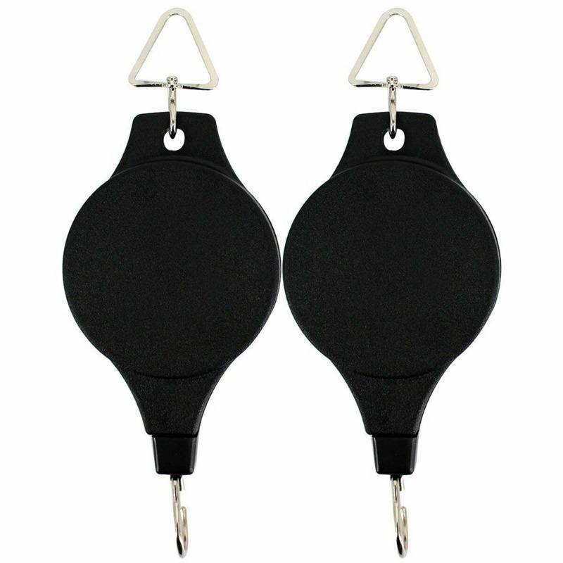 1 шт. выдвижная подвесная корзина выдвижная вешалка шкив садовые корзины горшки для растений подвесной бассейн выдвижной крючок для теплицы