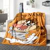 Customizable Taz1 Throw Blanket – Personalized Name, All-Season Cozy Snug Blanket, Machine Washable, Personalized Blanket