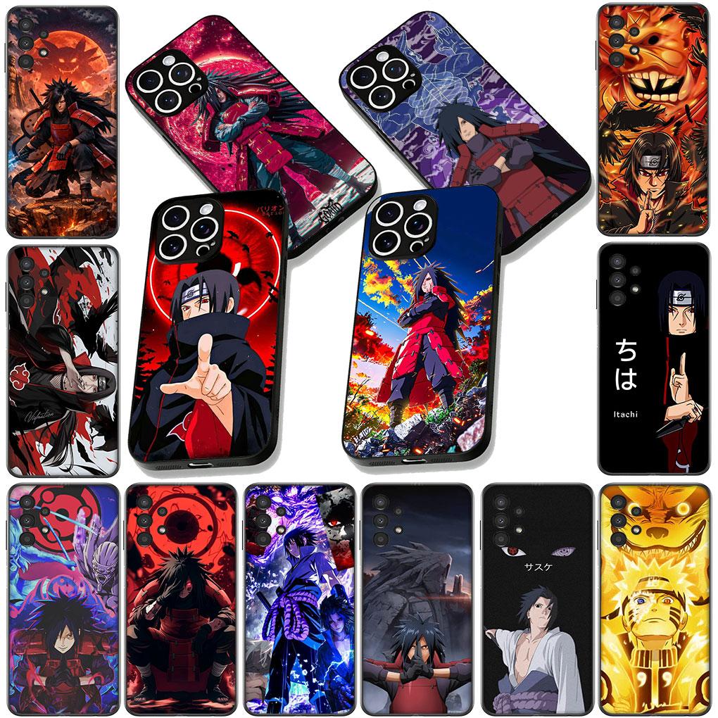 Cover for Motorola Moto E13 E20 E32 E22 G22 G23 G32 G60 G72 G7 G8 G82 G9 Plus Power Case Madaras Narutos Sasuke Uchiha Itachi