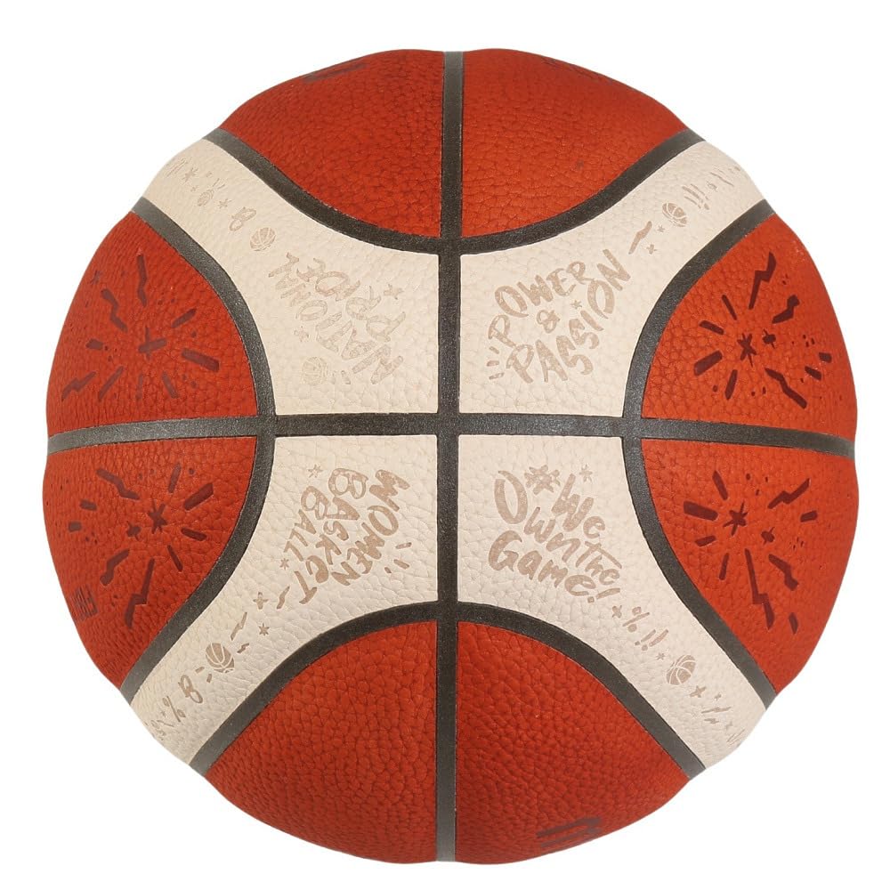 Molten BG5000 Официальный игровой мяч Чемпионата мира по баскетболу FIBA 2026 Размер 6 Женский, (B6G5000-W6G)