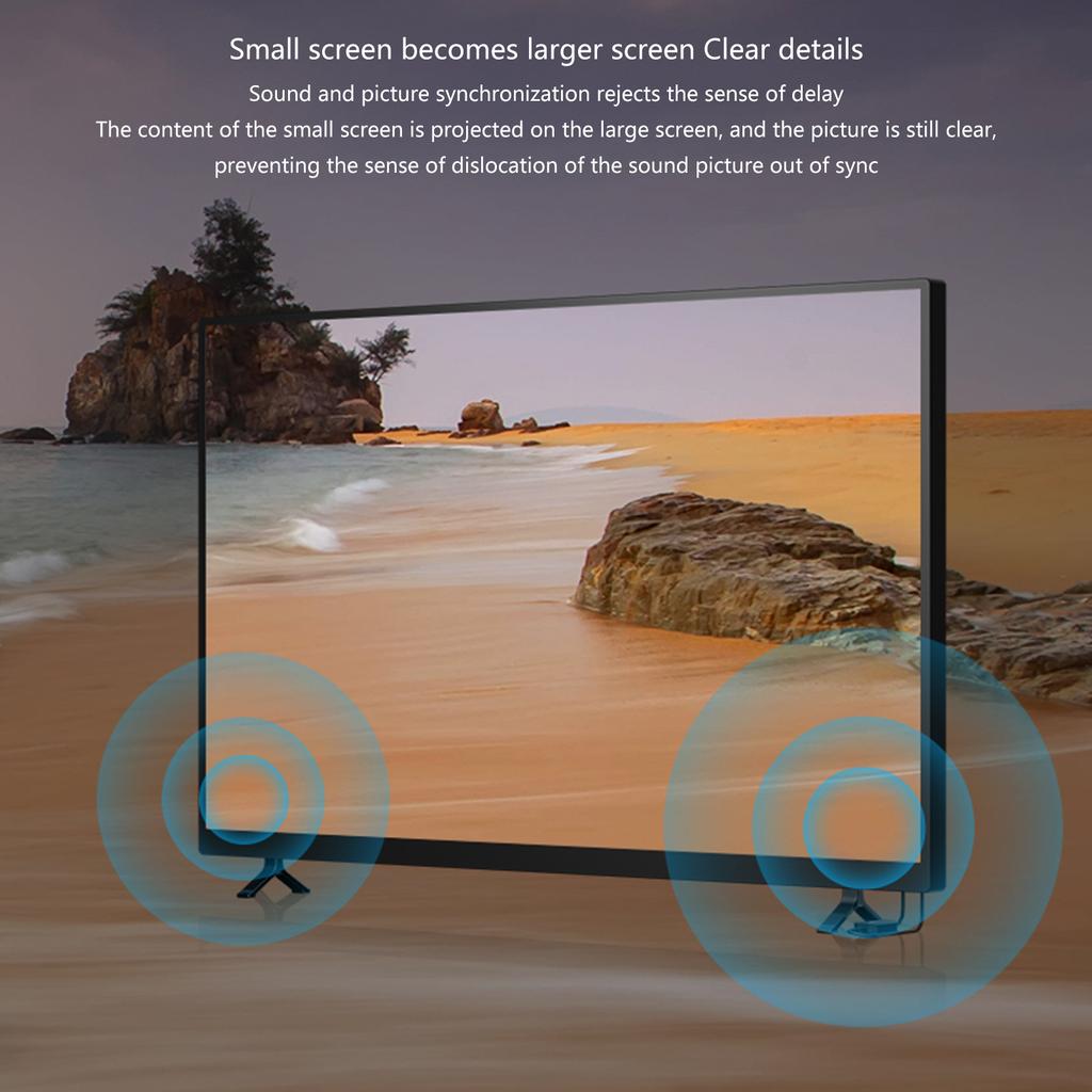 Беспроводной HDMI-совместимый передатчик для дома, автомобиля, Airplay, VGA-адаптер, ТВ-приставка, зеркальный экран, зеркальное отображение Wi-Fi, дисплейный ключ