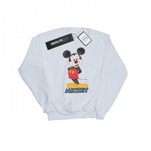 Disney Mens Mickey Mouse Retro Pose Sweatshirt