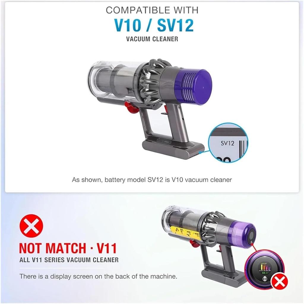 V10 SV12 Корпус пылесоса Замена основного корпуса Серый