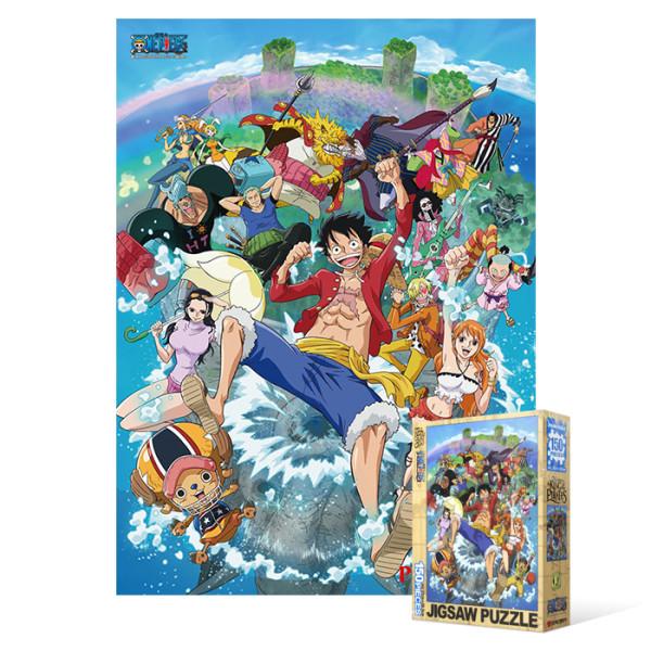 Пазл из 150 деталей / One Piece - Водный мир, популярная корейская головоломка