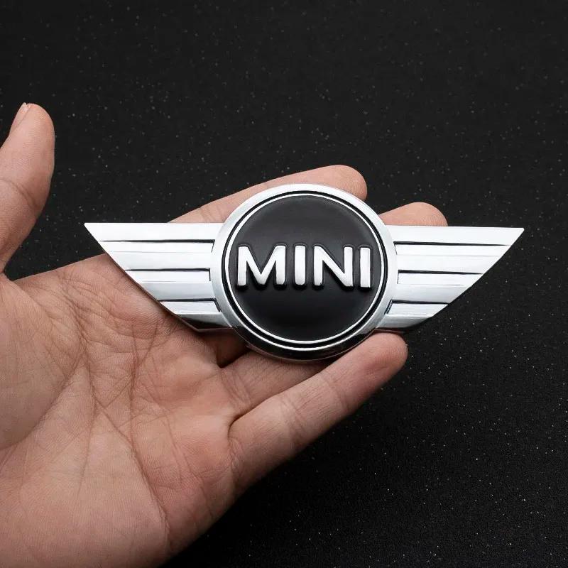 1Pc 3D Metal Car Stickers Trunk Body Emblem Badge Decoration Auto For Mini Cooper Countryman Clubman JCW F55 F56 R55 R56 R60 F60 vhdsg88