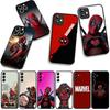 Чехол для телефона Marvel Deadpool Superhero Cover для Samsung Galaxy A36 A17 A26 A07 A35 A54 A53 A13 A33 A34 S8 S9 S20 S21 FE S10 Plus