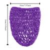 Turban Hat Black Wig Caps Handmade Crochet Hair Snood Hair Accessories Mesh Hair Net  for Sleeping