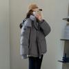Маленькая пуховая стеганая одежда для коротких женских моделей Новогодние свободные стеганые куртки для студентов Зимняя мода на стеганую одежду