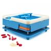 1 Set Capsule Filler Precise Size High Efficiency Easily Cleaned Manual 100 Holes Capsule Filling Machine with Powder Block Board Factory Supply