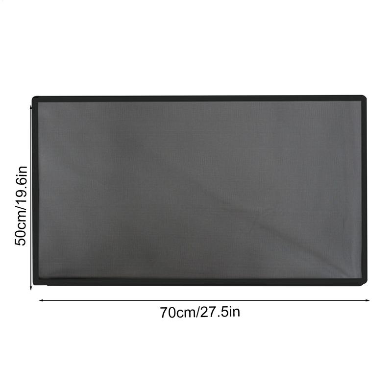 Сетчатая вставка решетки радиатора Защитная сетка для автомобиля 27,6x19,7 дюйма Защитная сетка вентиляционного отверстия капота Модификационные детали для отверстия автомобиля Грузовики