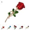 Брошь Anti-deform, простая в использовании, в форме цветка розы, брошь для одежды для женщин