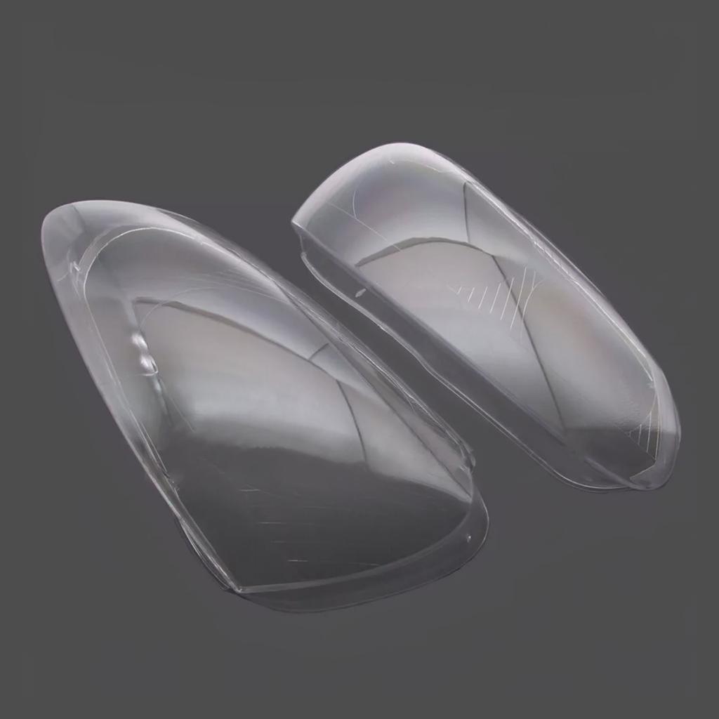 2PCS Front Headlight Lens Headlamp Clear Cover 1K6941005S For VW MK5 2005-2009