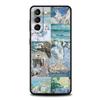 Чехол для телефона Claude Monet Art для Samsung Galaxy S24 S23 Ultra S22 S21 S20 FE 5G S10 S10E S9 Plus S8 силиконовый черный чехол-бампер