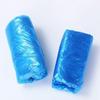 100 шт./упак. Пластиковые одноразовые нарукавники для защиты рук, синие