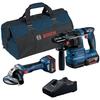 Комплект из перфоратора и шлифовальной машины - Bosch - 0615A50037