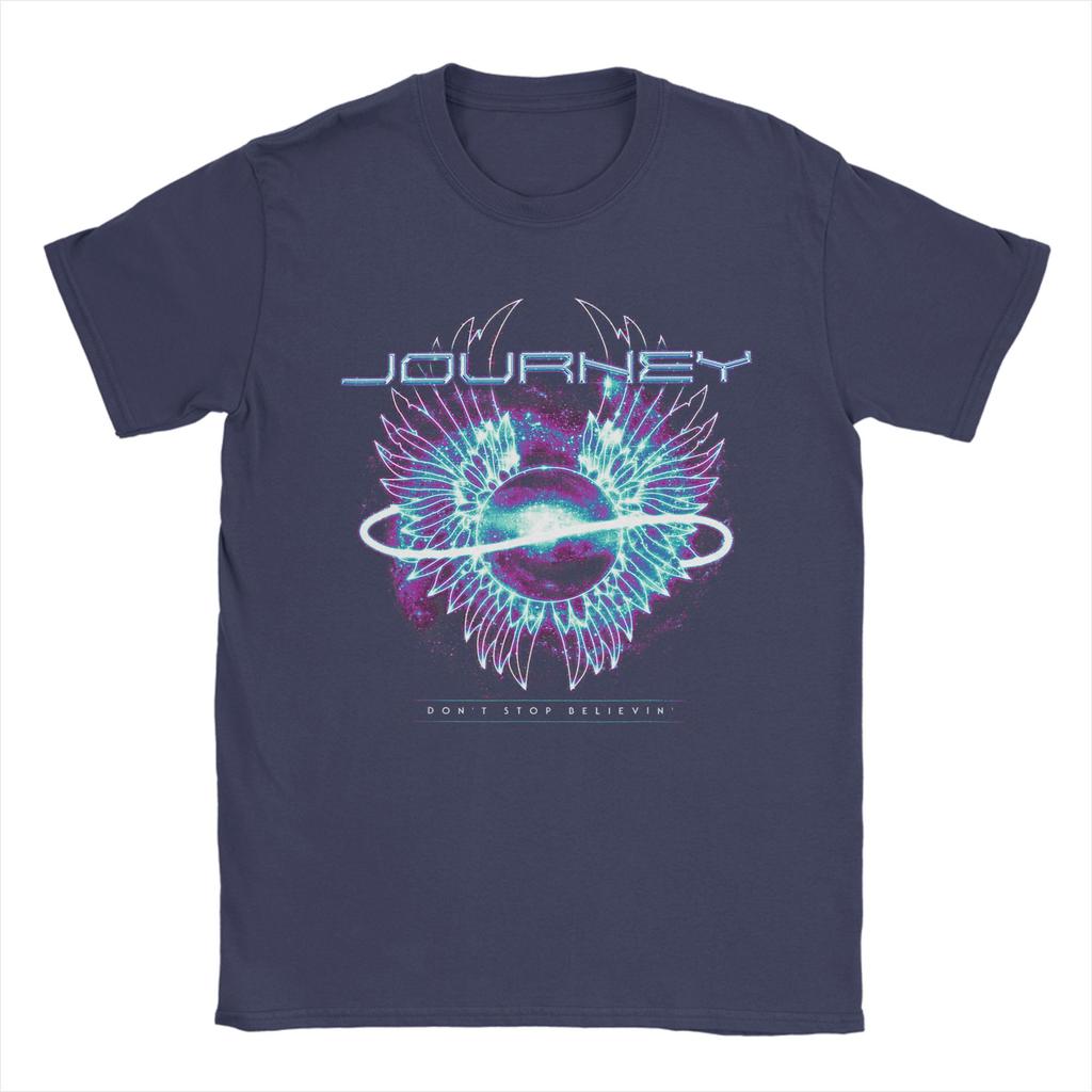 Journey Galaxy Wings TShirt Summer Harajuku TShirts Couple Cotton Round Neck Plus Size 5XL Tees Short Sleeve Awesome Tshirt