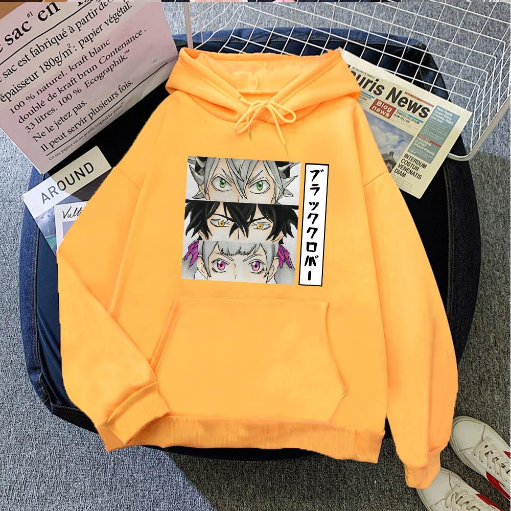 Anime Black Clover Asta Yuno And Noell Silva Graphic Print Hooded Men Women Comfortable Hoodie Male Sweatshirt Harajuku Pullover