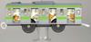 Plarail Rilakkuma Yamanote Line Wrapping Train SC-05 ×