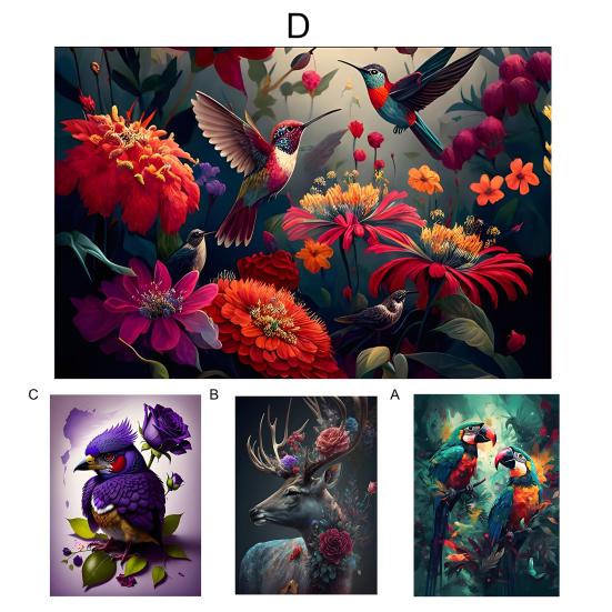 Полный дрель Алмазный художественный набор милый животный узор Улучшение координации восприятия Вышивка Алмазная мозаика Художественный домашний декор подарок