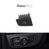 Car Front Headlight Fog Light Switch Button HeadLamp Rotary Cover Panel For BMW 1 2 Series F20 F21 F22 F23 X1 F48 F49 X2 F39
