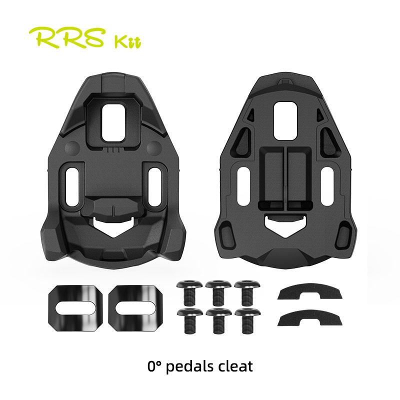 RRSKIT Road Bike Pedal Cleats Set Anti-Skid Plastic Cycling Pedals For Time IClic XPro XPresso Road Bike Cleat Lock