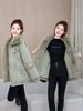 Supply big fur collar pie to overcome women's short waist multi-pocket winter thickened cotton-padded clothes women's clothing batch