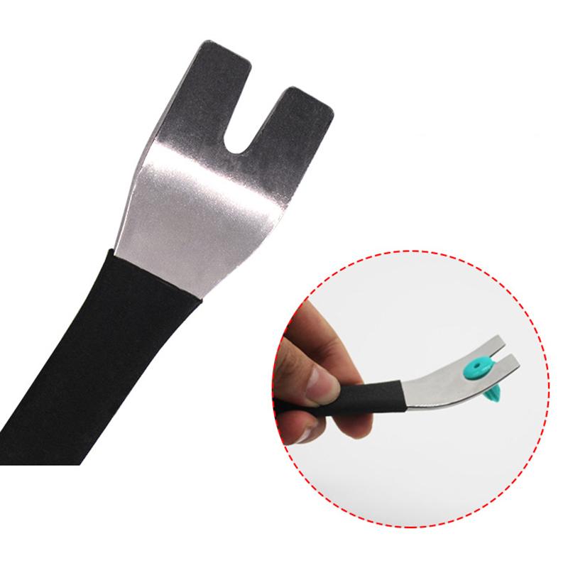 Инструмент для снятия обшивки автомобиля, прочный двусторонний инструмент для снятия обшивки из нержавеющей стали, инструменты для снятия дверной панели, аудиотерминал, крепежный драйвер