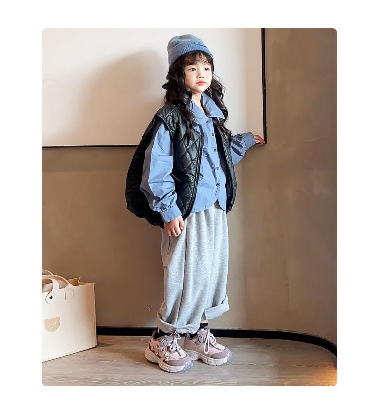 Зимние бархатные кроссовки для детей 2025 года - Корейский стиль для девочек