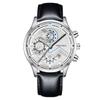 Fashion Calendar Business Men's Watch Men's Watch Six-Pin Belt Quartz Watch
