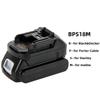 Адаптер для аккумулятора электроинструмента Для замены Porter BL1860 Для Black & Decker Для DMAKITA Аккумулятор BL1830 BL1850