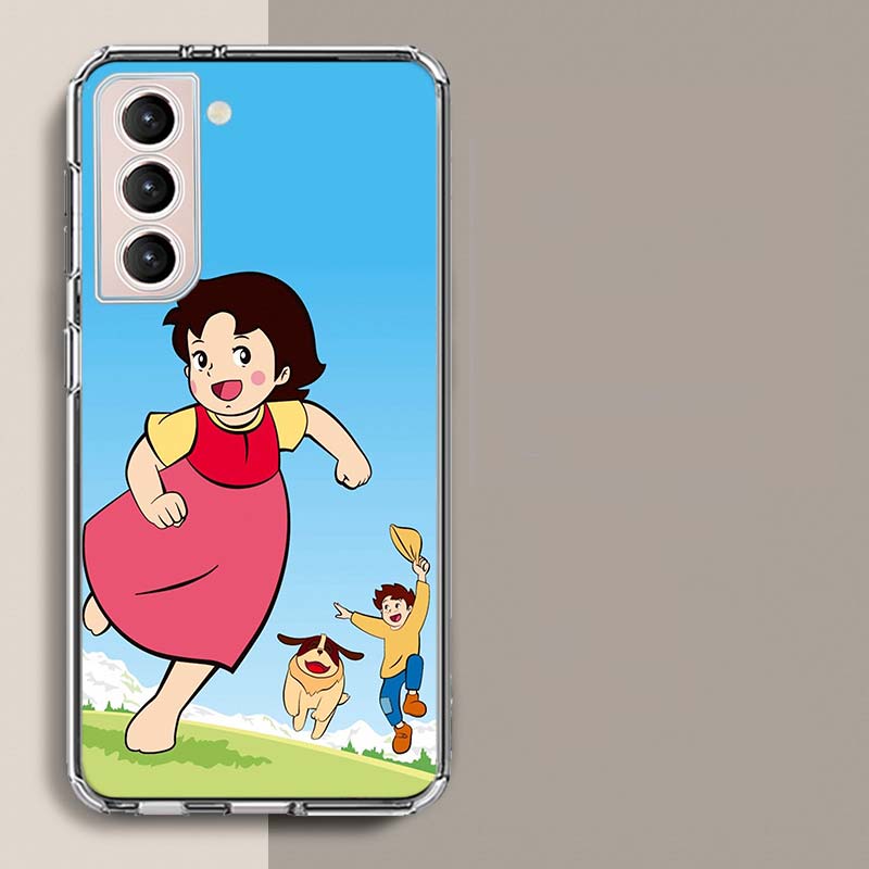 Мультяшный чехол для телефона Heidi для Samsung A17 A56 A36 A26 A16 A55 A35 A25 A15 A05S Galaxy A71 A51 A41 A31 A21S A70 A50 A40 A30 A20S A