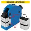 Sheet Metal Fabrication Shrinker Stretcher Set Motorcycle Hot Rod Chopper, Sheet Metal Shrinker Stretcher 16/18/20 Gauge Fabrication 2-in-1 Mild Steel
