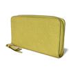 Used 12564 Zippy Wallet M82043 7940 New LV Logo Pastel Yellow Japan Exclusive RFID Monogram Empreinte Jaune Unisex from