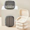 Портативный ящик для хранения брекетов, безопасный моющийся дизайн, экологически чистый домашний офис, путешествия, невидимая коробка для брекетов
